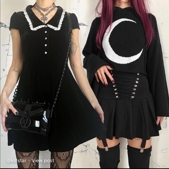 Knit Hooded Sweater - Picture 2 of 5